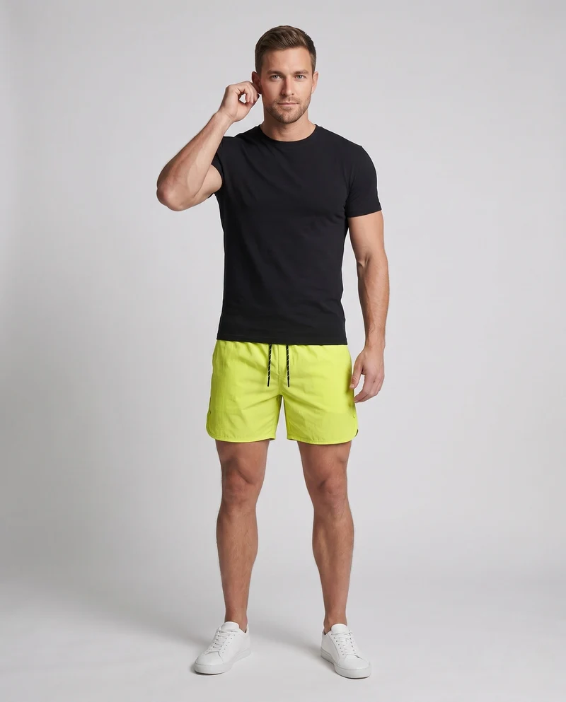 Herren lässige Sportshorts mit elastischem Bund und praktischen Seitentaschen