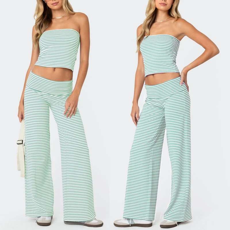 Damen Lounge-Set aus weichem Baumwollmix