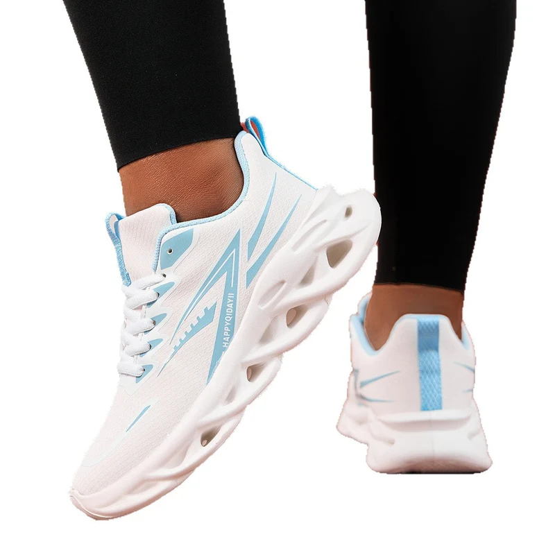 Damen Sportliche Dämpfungssneaker mit flexiblem Sohlenprofil Nord Taschen
