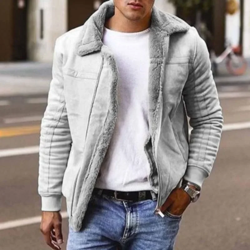 Stilet Pelzfutterjacke Polyester Warm und Bequem