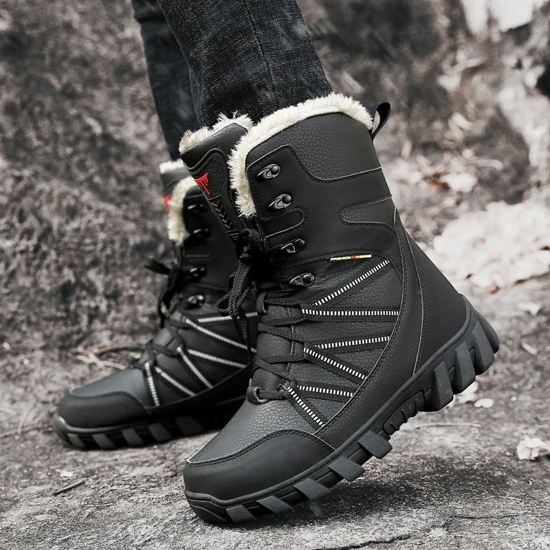 Damen Winterboots mit isolierendem Innenfutter und rutschfester Sohle