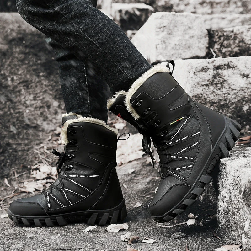 Damen Winterboots mit isolierendem Innenfutter und rutschfester Sohle