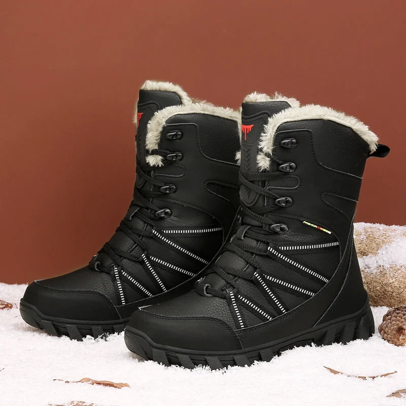 Damen Winterboots mit isolierendem Innenfutter und rutschfester Sohle
