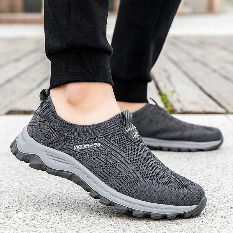 Damen Atmungsaktive Slip-On Freizeitschuhe mit elastischem Obermaterial Nord Taschen