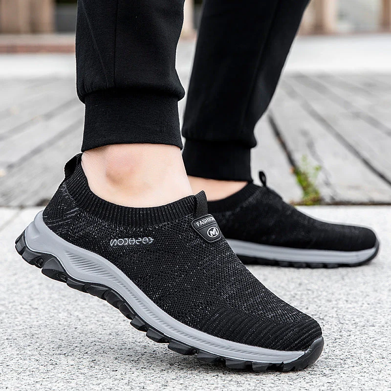 Damen Atmungsaktive Slip-On Freizeitschuhe mit elastischem Obermaterial Nord Taschen