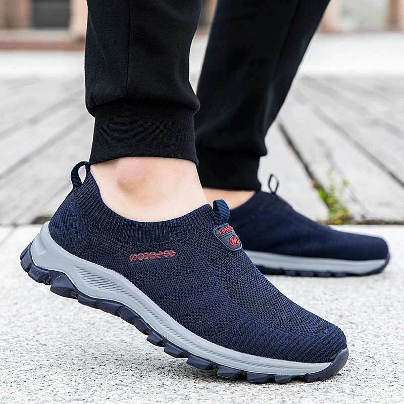 Damen Atmungsaktive Slip-On Freizeitschuhe mit elastischem Obermaterial Nord Taschen