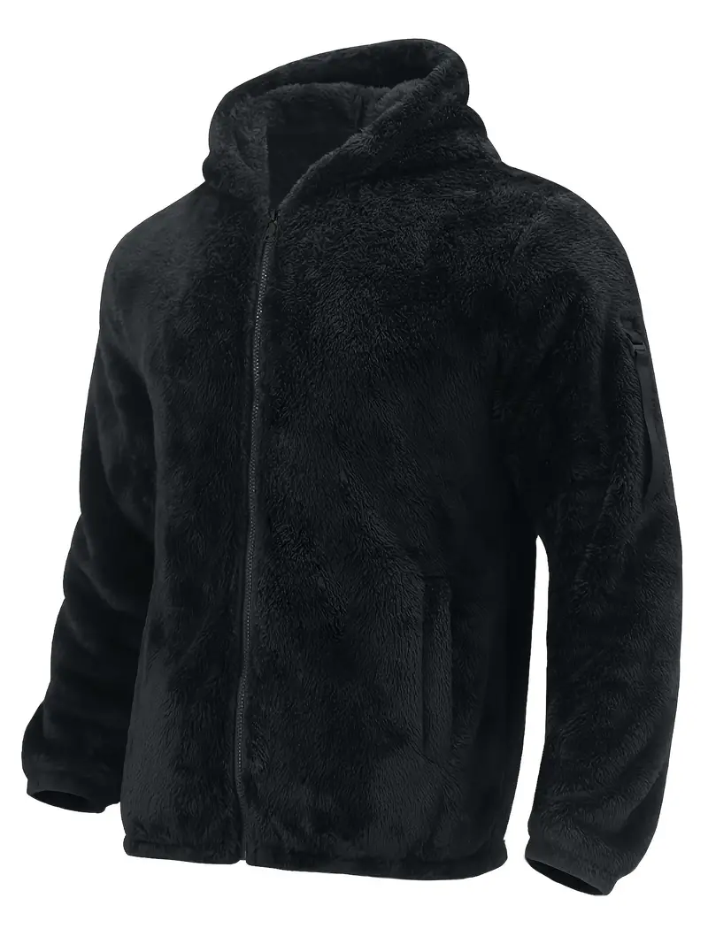 Teddyjacke mit Reißverschluss für Männer