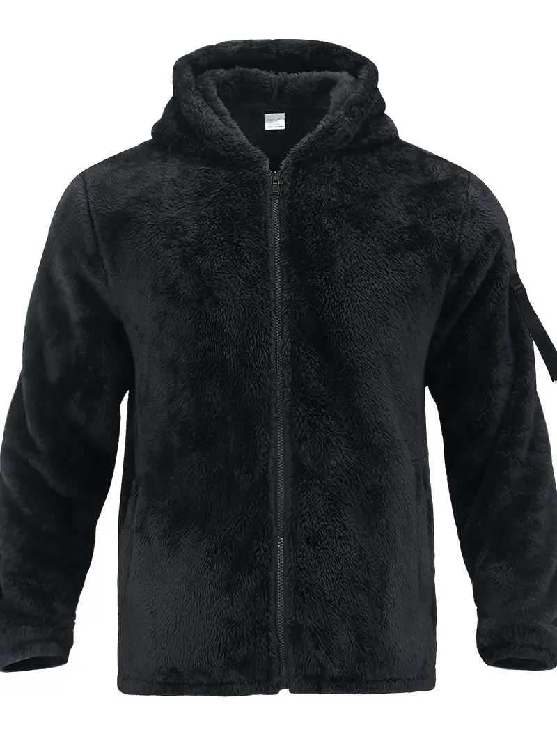 Teddyjacke mit Reißverschluss für Männer