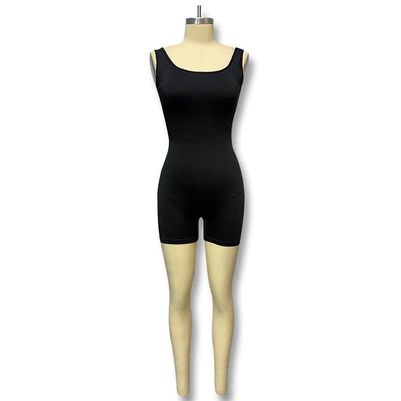Damen Eleganter und figurbetonter Sport-Jumpsuit