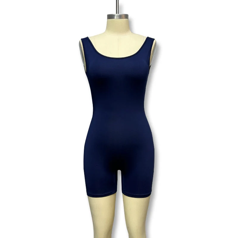 Damen Eleganter und figurbetonter Sport-Jumpsuit