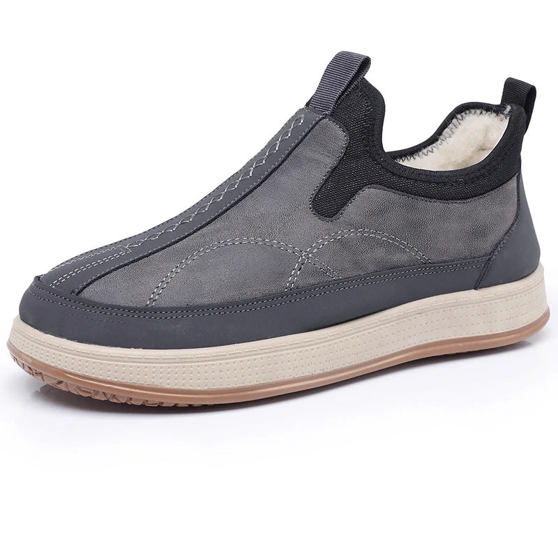 Damen Bequeme und stylische Warmfutter Slip-On Schuhe