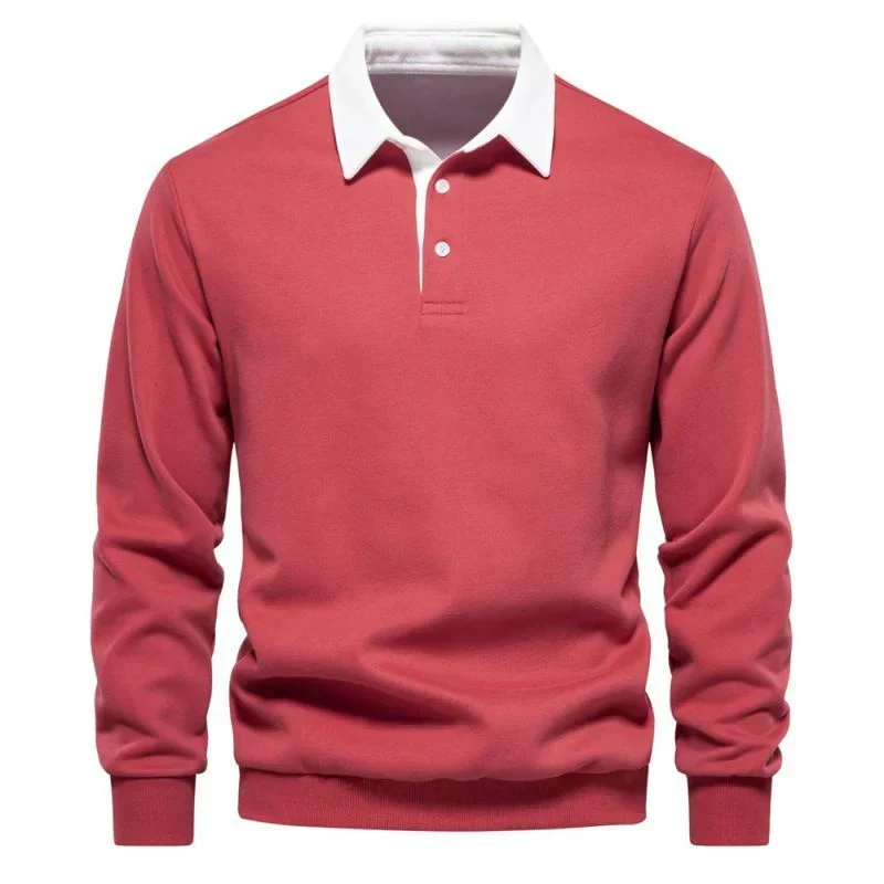 Premium Poloshirt mit langen Ärmeln