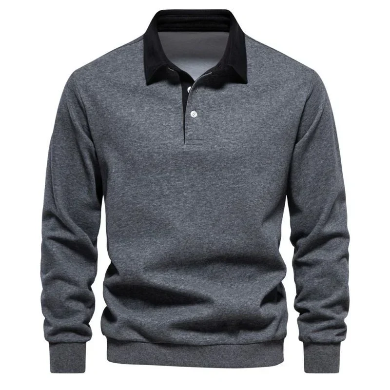 Premium Poloshirt mit langen Ärmeln