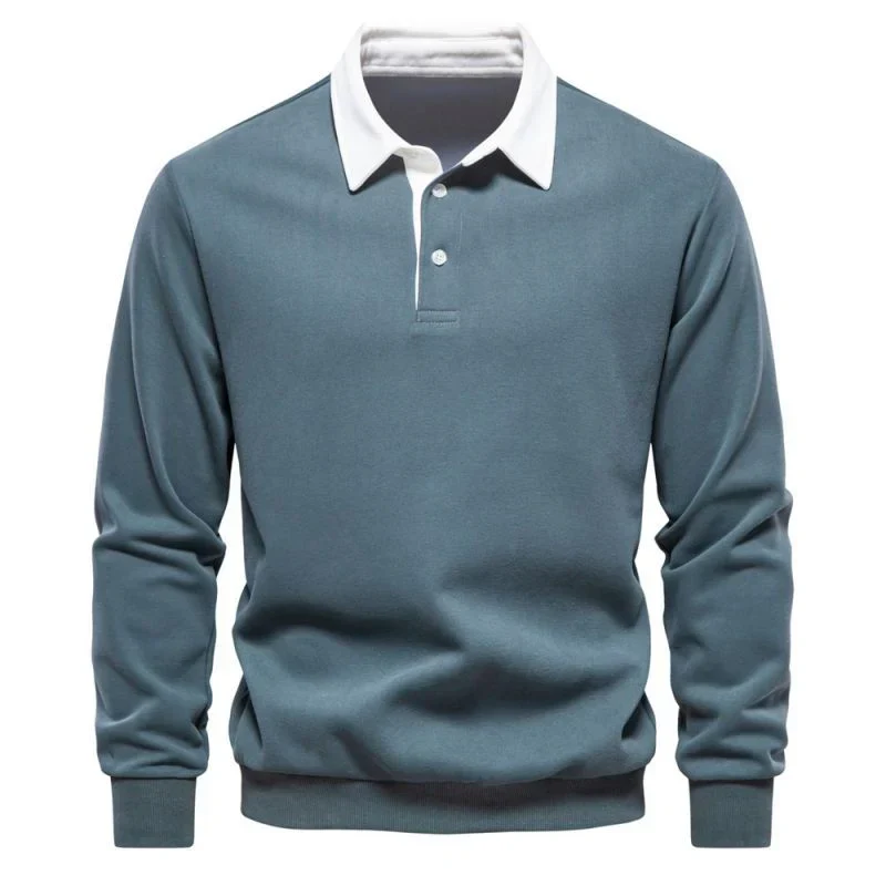 Premium Poloshirt mit langen Ärmeln