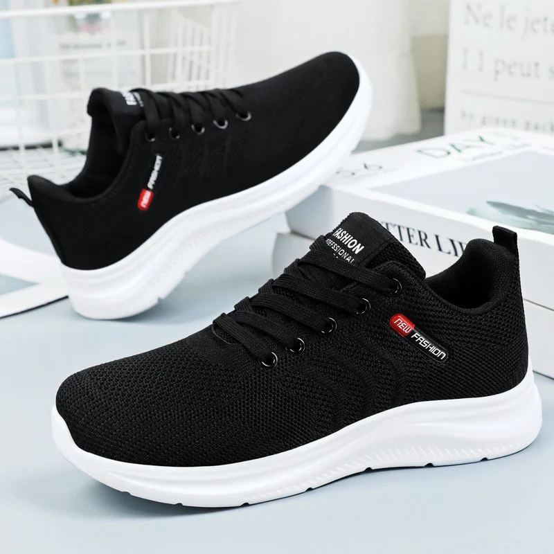 Damen Atmungsaktive und bequeme Sneaker mit elastischem Strickdesign Nord Taschen