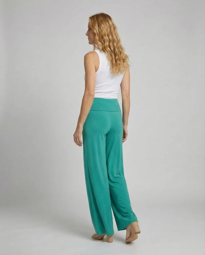 Damen Palazzo Hose Jersey