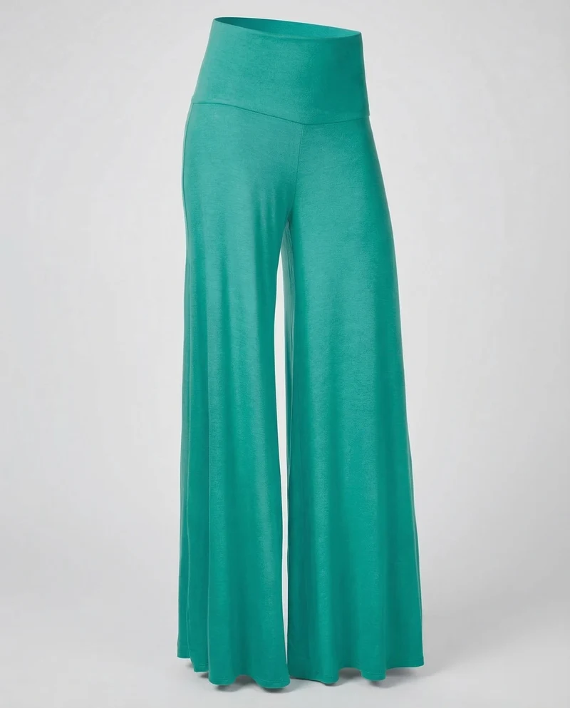 Damen Palazzo Hose Jersey
