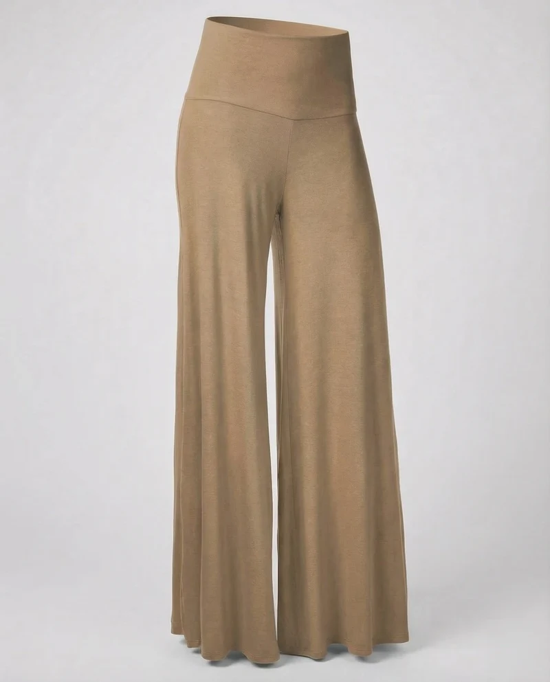 Damen Palazzo Hose Jersey