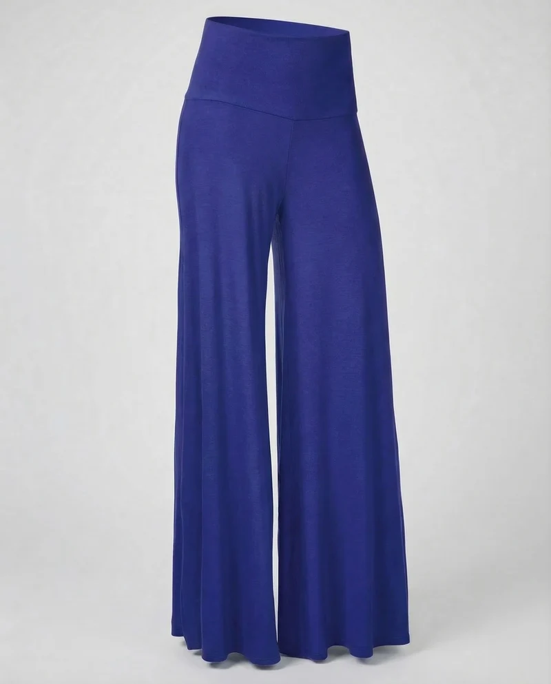 Damen Palazzo Hose Jersey