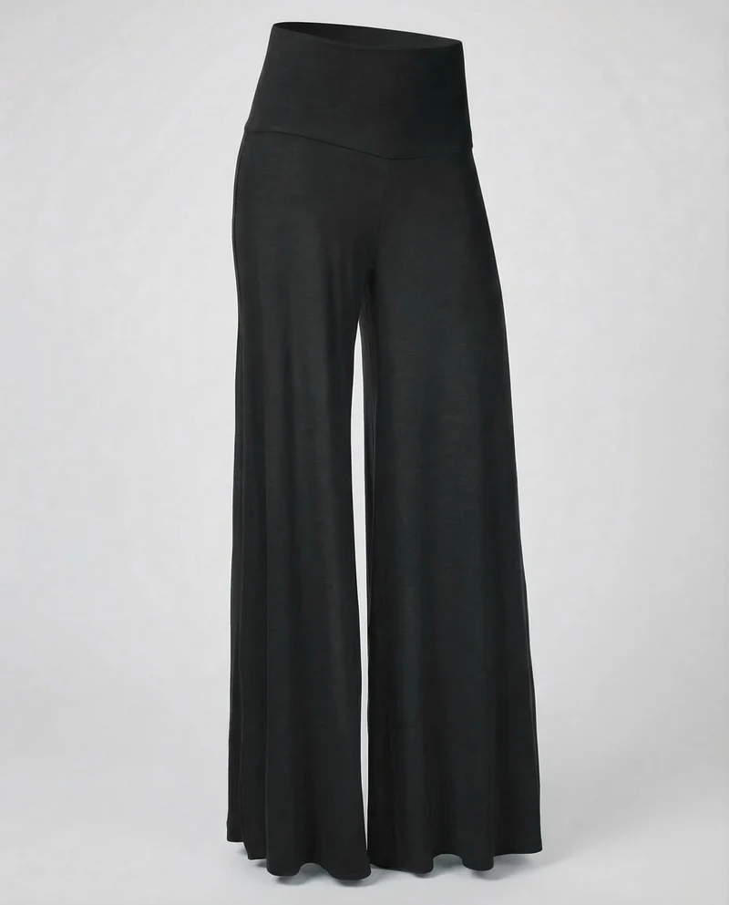 Damen Palazzo Hose Jersey