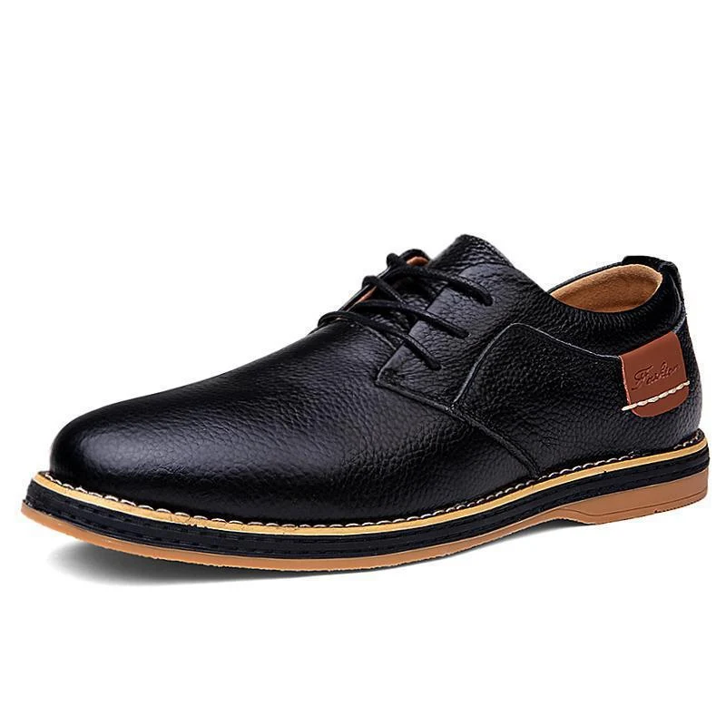 Herren Elegante und komfortable Schnürschuhe aus hochwertigem Leder