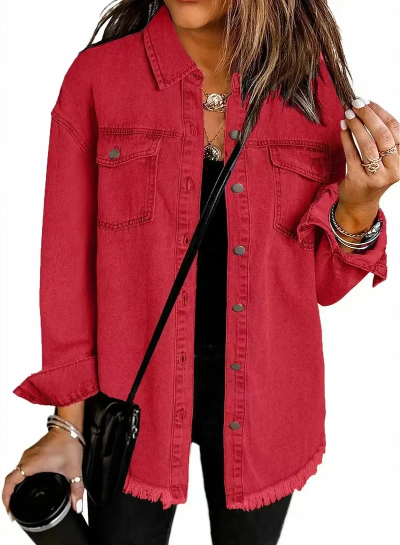 Denim Hemdjacke