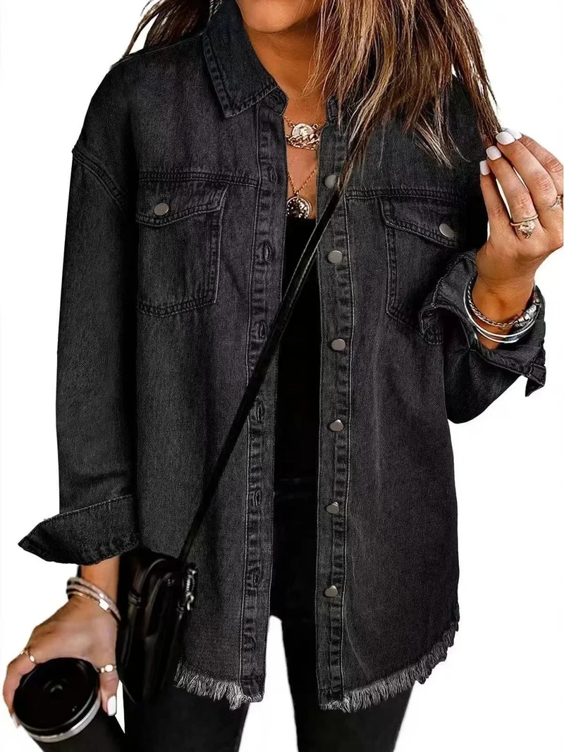 Denim Hemdjacke