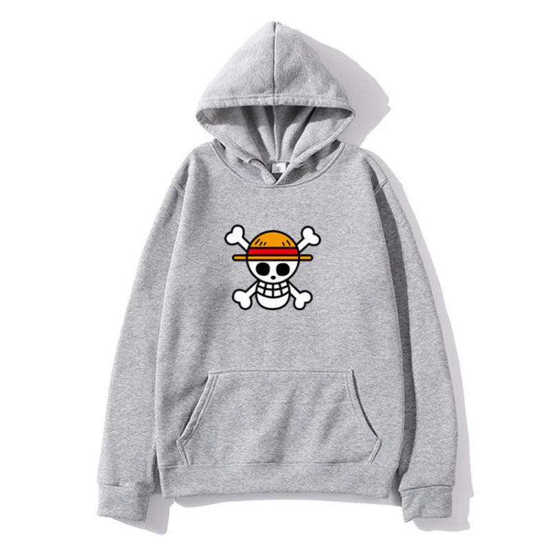 Damen Kapuzenpullover mit kreativem Piratenmotiv und bequemer Passform