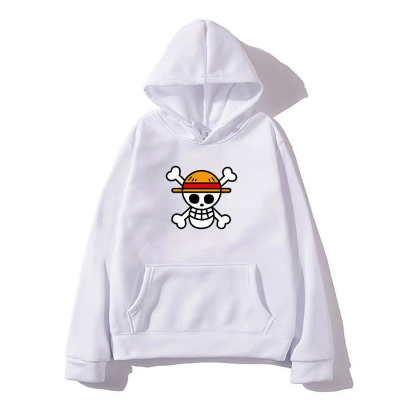 Damen Kapuzenpullover mit kreativem Piratenmotiv und bequemer Passform