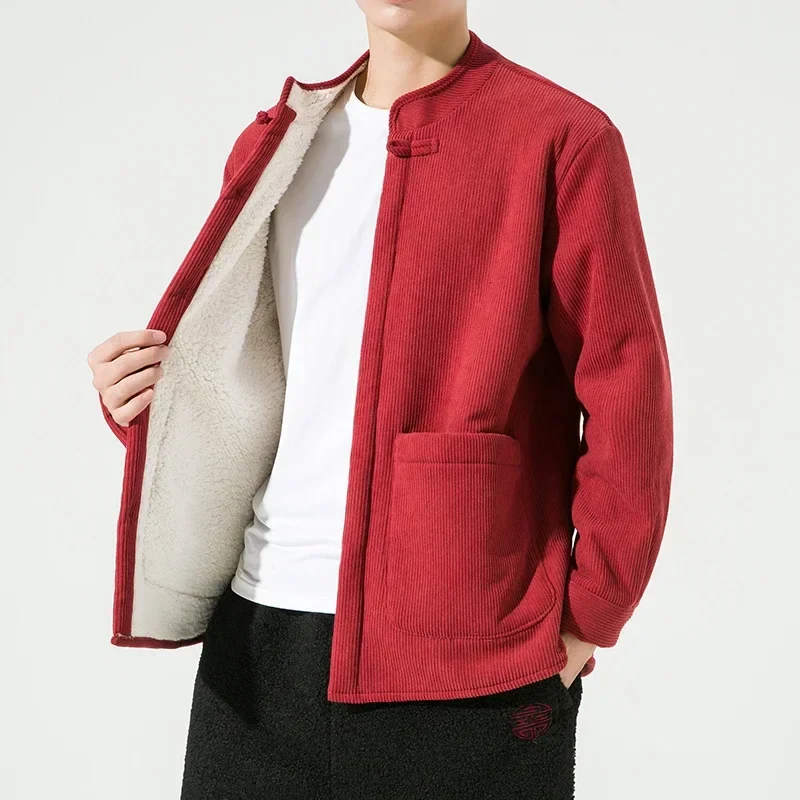 Herren-Cordjacke mit Großen Taschen - Boaz
