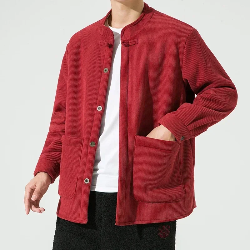 Herren-Cordjacke mit Großen Taschen - Boaz
