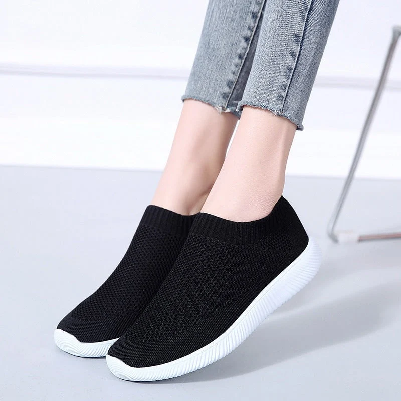 Damen Leichte und atmungsaktive Slip-On Sneakers Nord Taschen