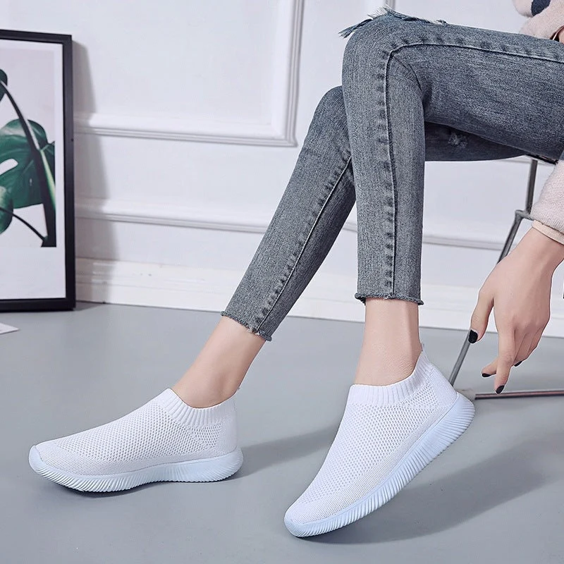 Damen Leichte und atmungsaktive Slip-On Sneakers Nord Taschen