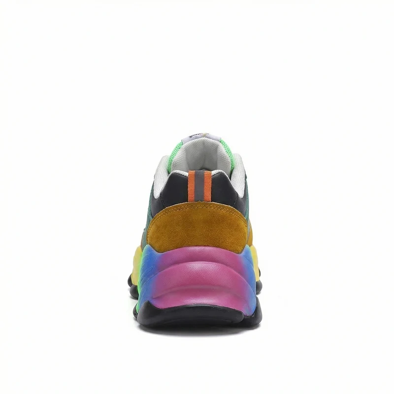 Bunte orthopädische Turnschuhe mit Stil