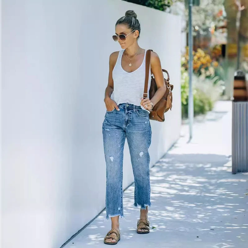 Damen Skinny High-Waist Jeans
