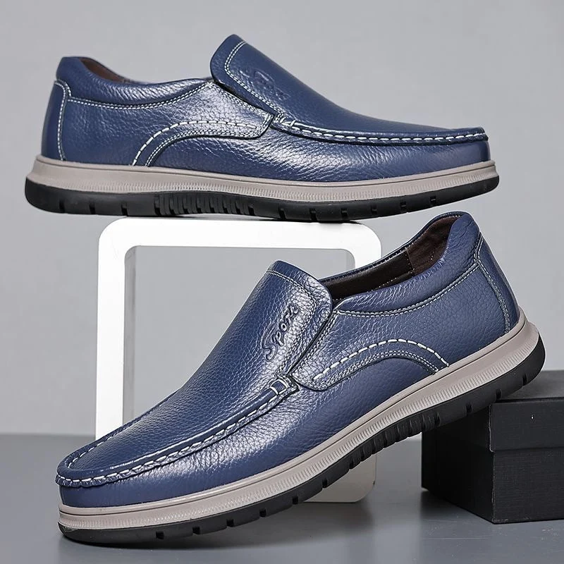 Herren Bequeme Slip-On Mokassins mit rutschfester Sohle