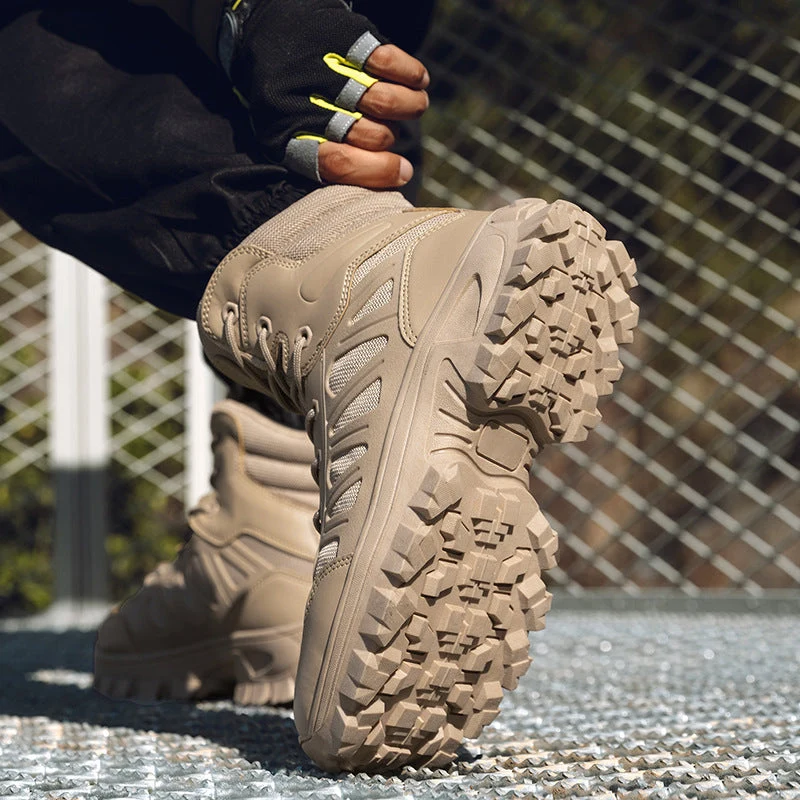 Damen Multifunktionale Tactical Wanderschuhe mit rutschfester Profilsohle und atmungsaktivem Obermaterial