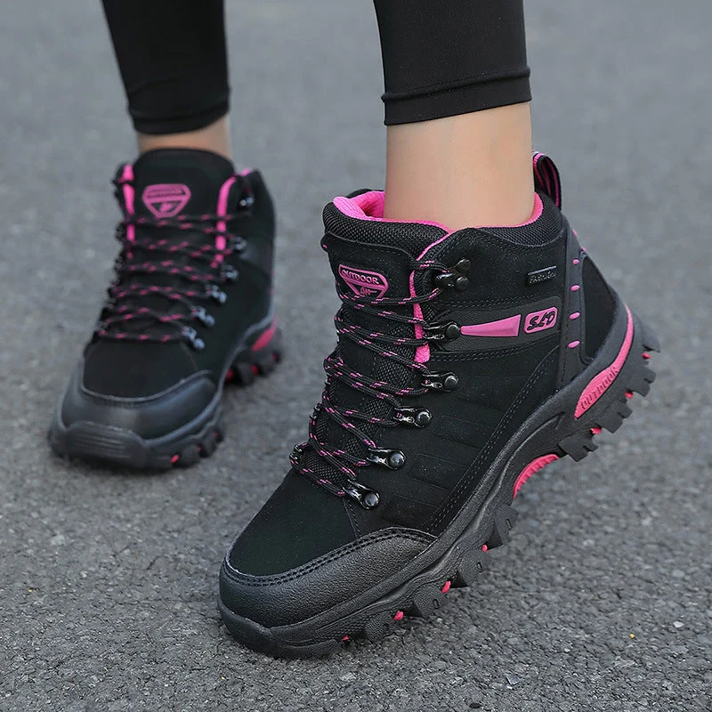 Damen Wanderschuhe mit rutschfester Sohle und wasserabweisendem Obermaterial