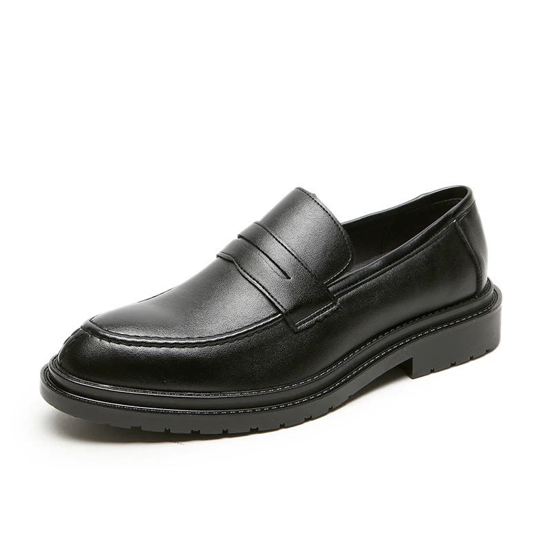 Damen Lederslipper mit rutschfester Profilsohle und eleganter Applikation
