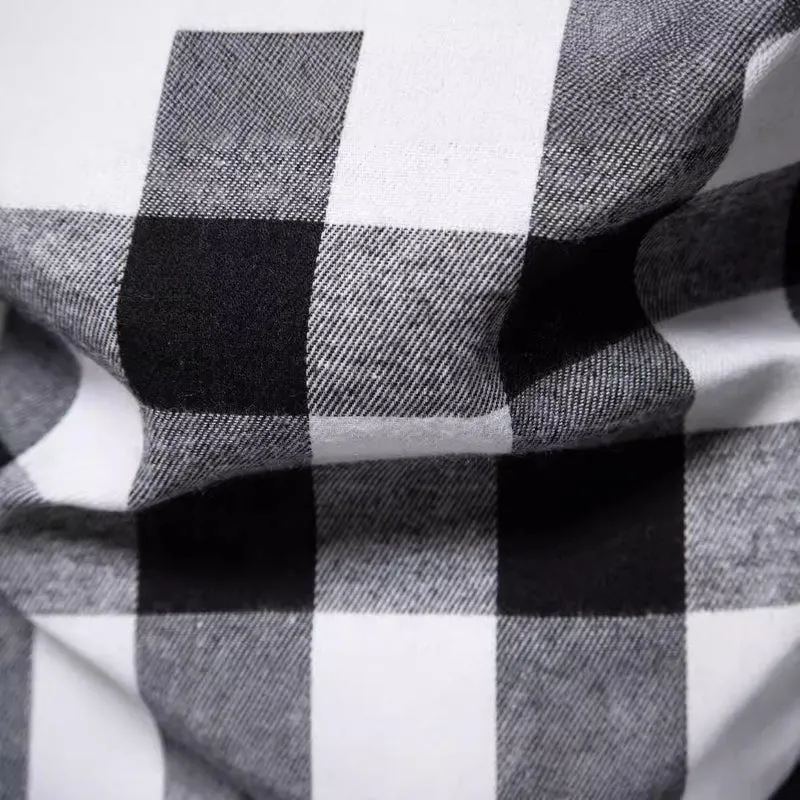 Herren Flanellhemden mit integriertem Kapuzen-Design und lässigem Look Nord Taschen