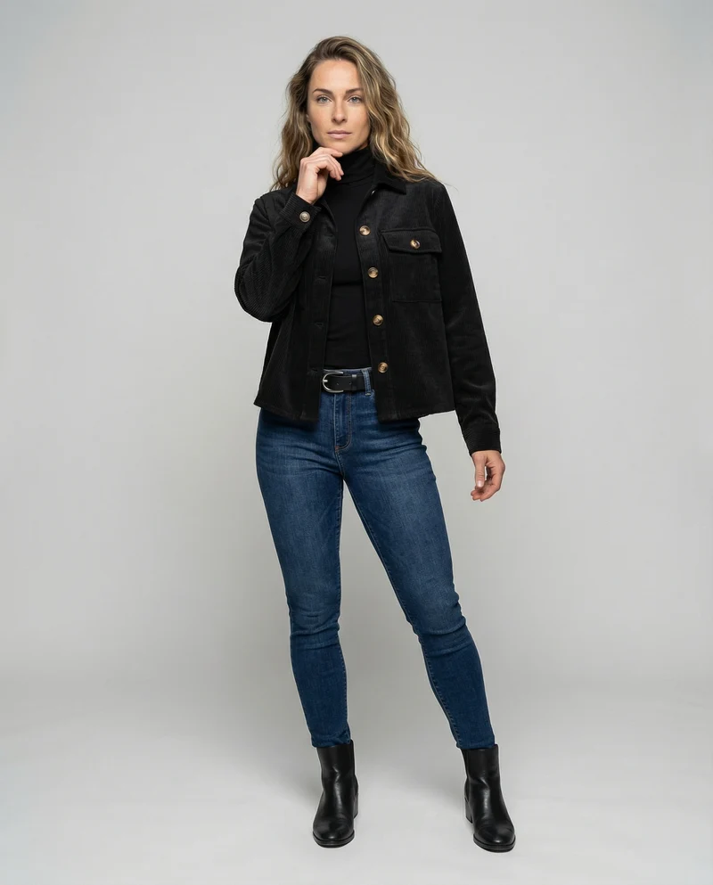 Übergangsjacke Damen elegant im Vintage-Stil