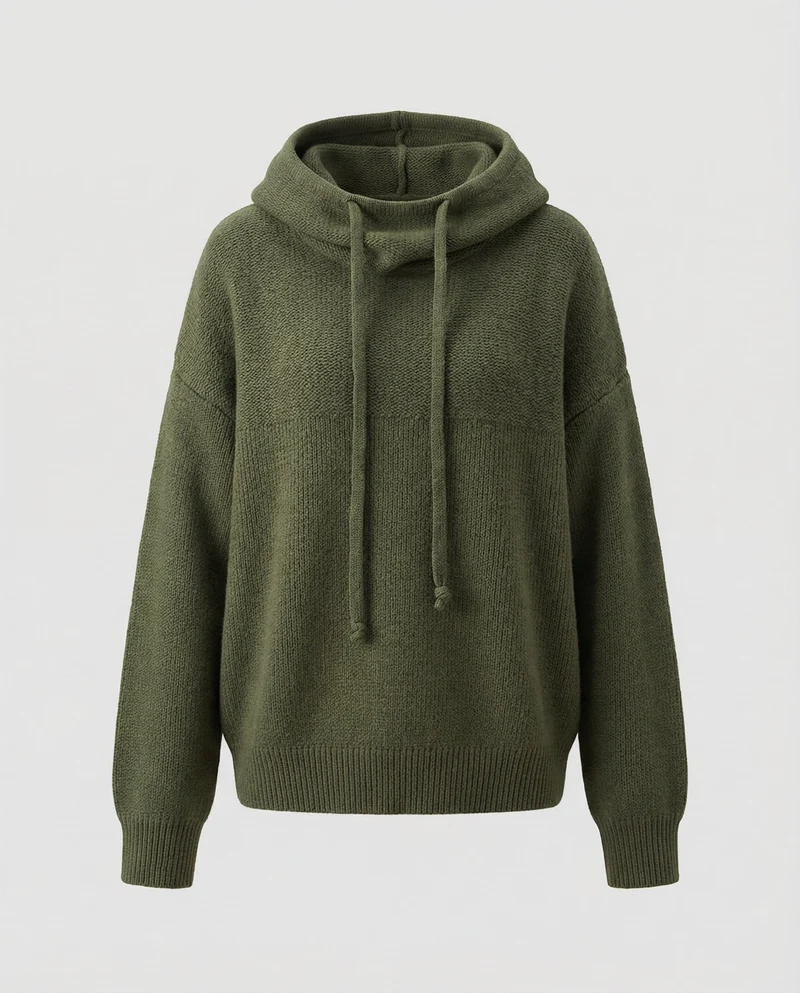 Merinowolle Damen Rollkragenpulli