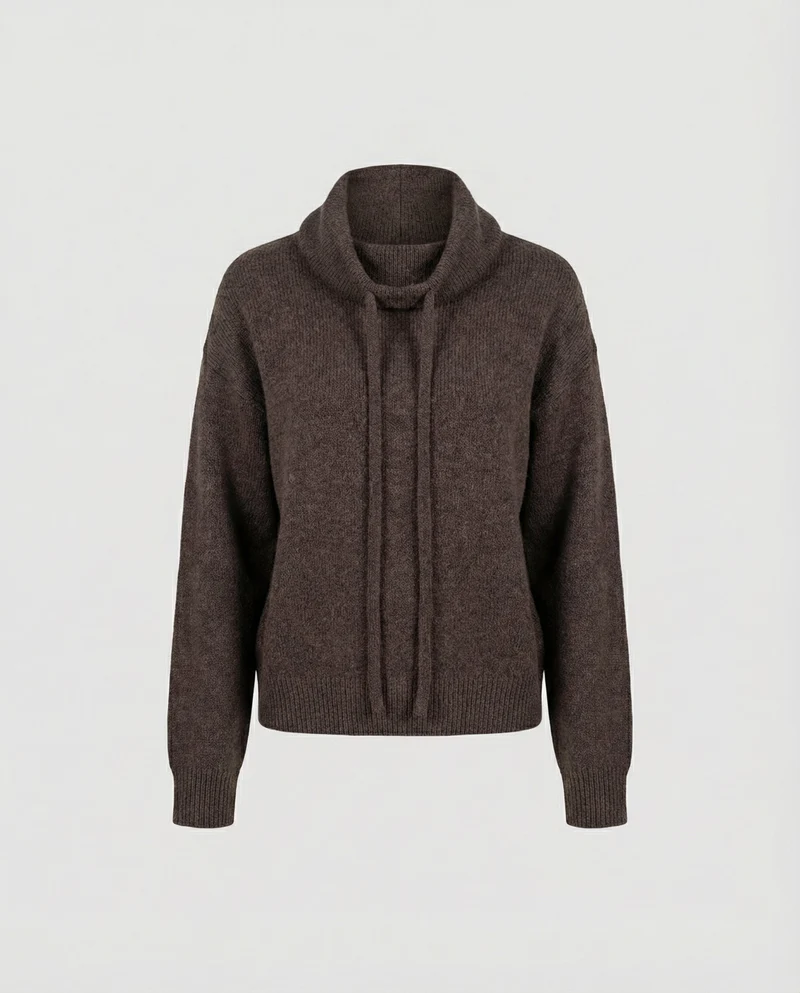 Merinowolle Damen Rollkragenpulli