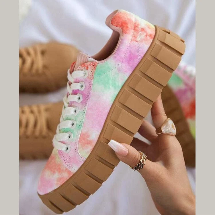 Nord Taschen | Modische Orthopädische Damen-Sportschuhe mit Plateausohle