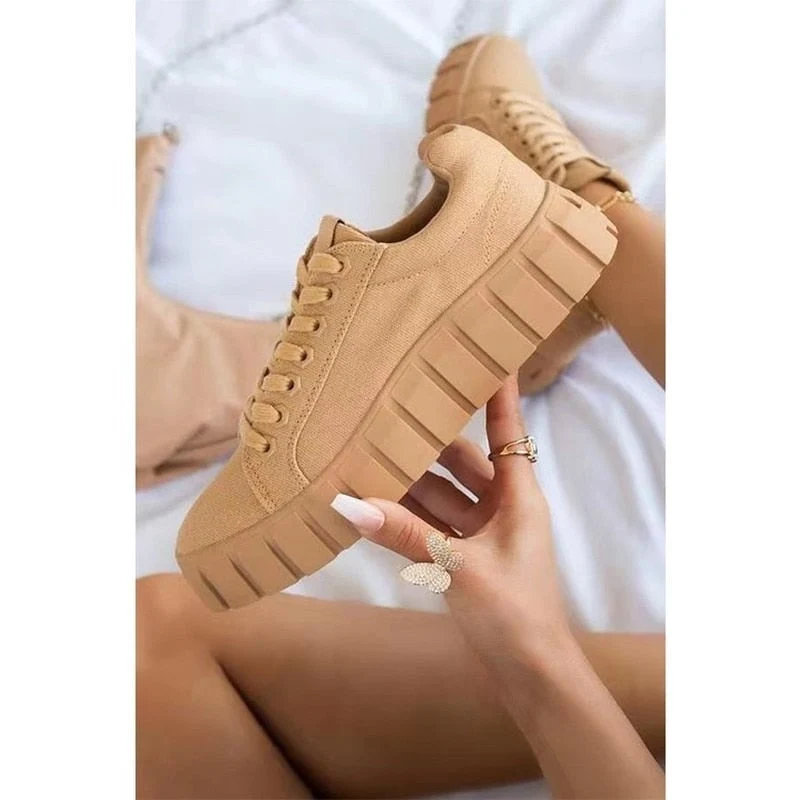 Nord Taschen | Modische Orthopädische Damen-Sportschuhe mit Plateausohle
