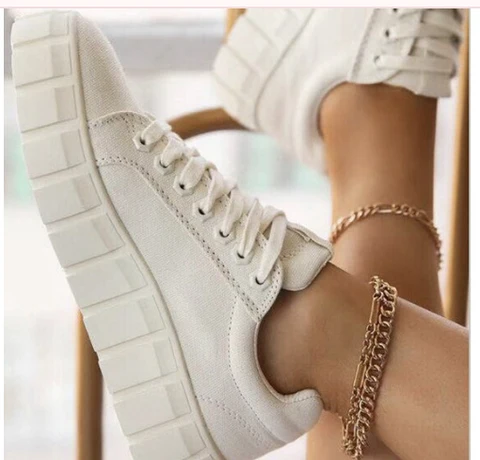 Nord Taschen | Modische Orthopädische Damen-Sportschuhe mit Plateausohle