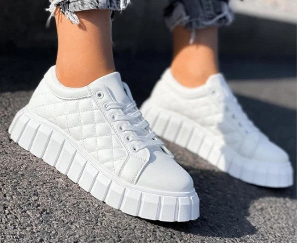 Nord Taschen | Modische Orthopädische Damen-Sportschuhe mit Plateausohle