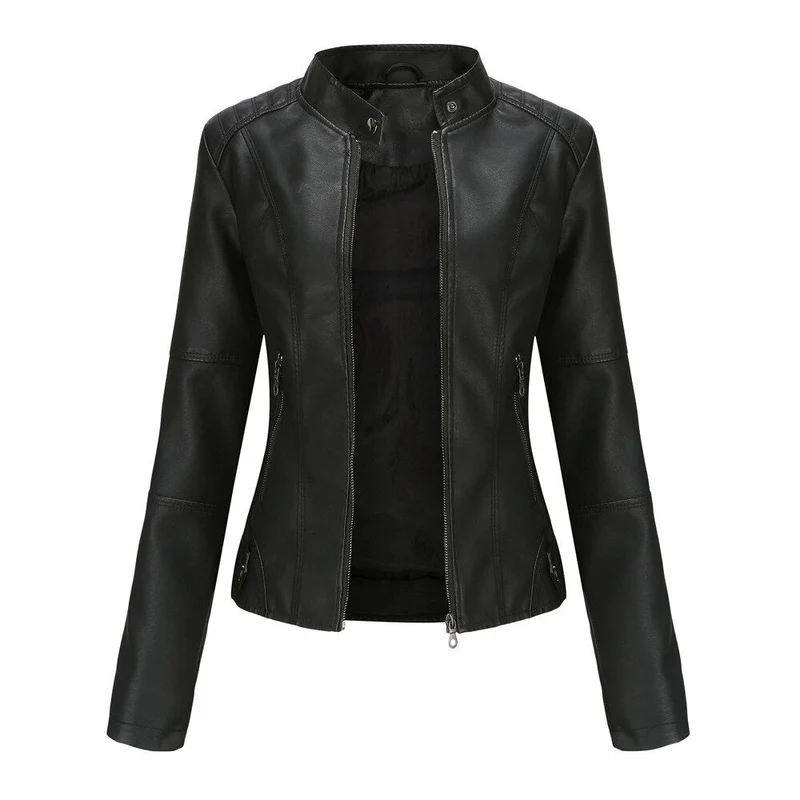 Schicke Lederjacke für Frauen