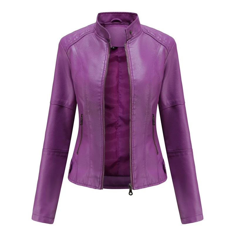 Schicke Lederjacke für Frauen