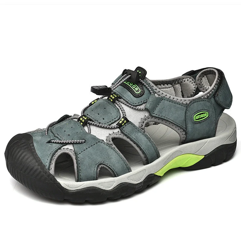 Damen Multifunktionale Trekking-Sandalen mit Schnellverschluss und rutschfester Sohle